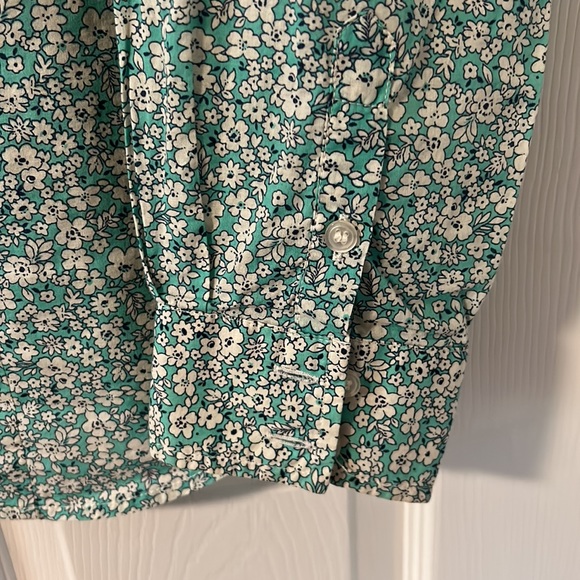The limited woman long sleeve floral dress shirt - Picture 3 of 6